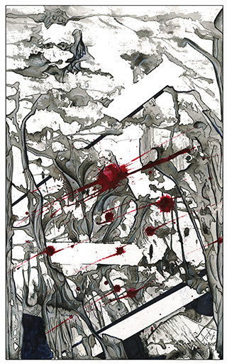 abstract sketch 2015 number 22