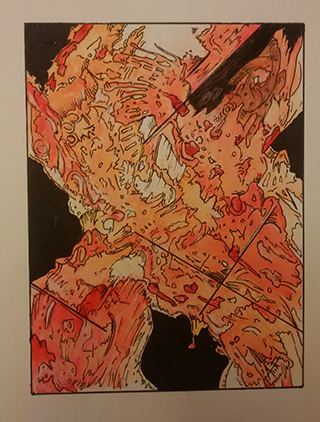 abstract sketch 2014 number 10