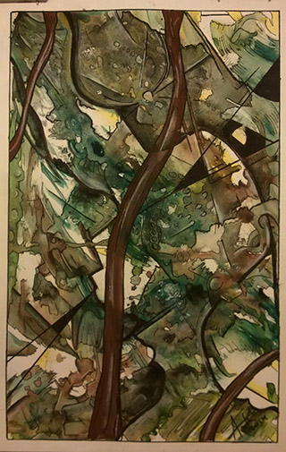 abstract sketch 2014 number 18