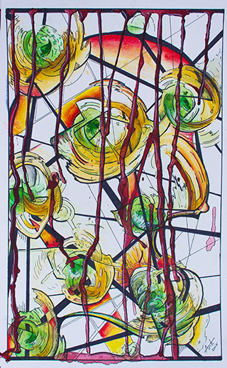 abstract sketch 2015 number 22
