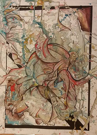 abstract sketch 2015 number 22