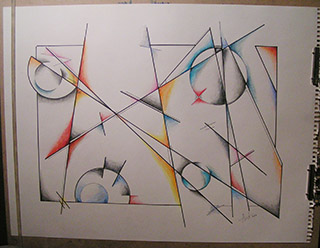 abstract sketch 2014 clean lines