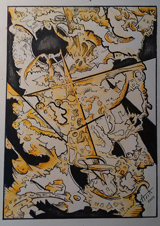 abstract sketch 2014 number 6